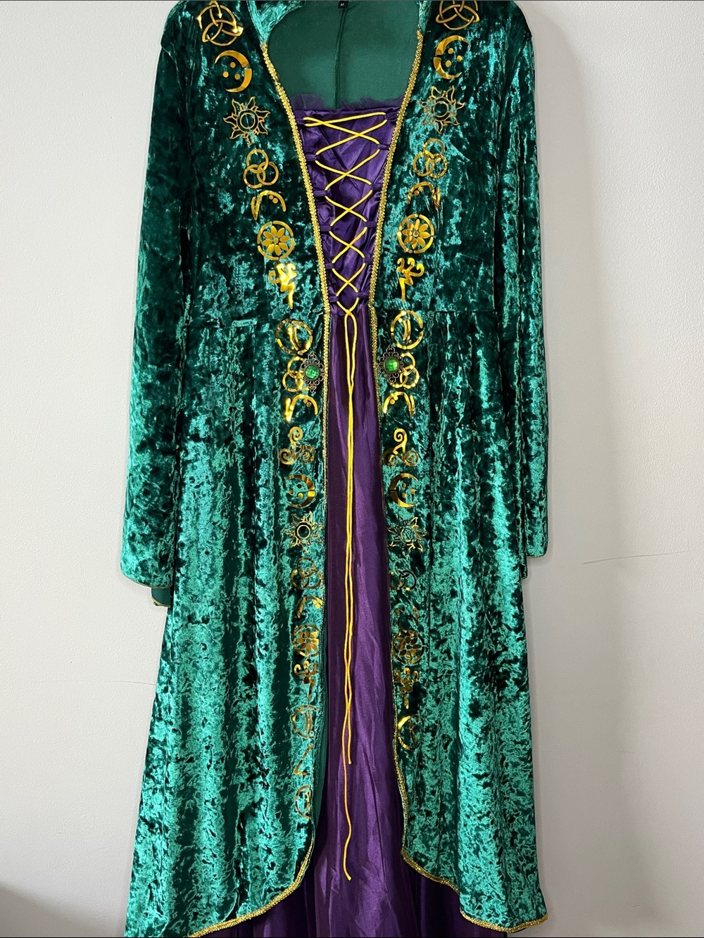 Winifred Sanderson Halloween cosplay costume adult M the 3 Sanderson sisters